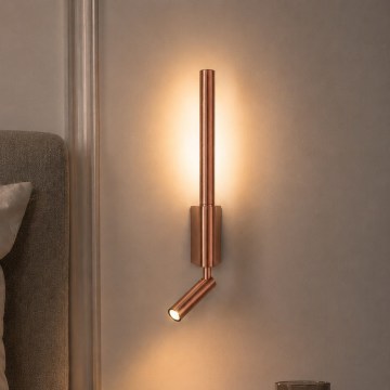 Brilagi - Applique spot LED VIXON LED/3W/230V + LED/5W bronze IRC 90