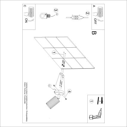 Brilagi - Applique spot murale CRESTO 1xGU10/10W/230V bordeaux