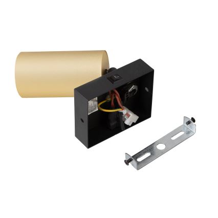 Brilagi - Spot mural LED RGBW dimmable SELE 1xGU10/4,8W/230V 3000K noir/doré + télécommande