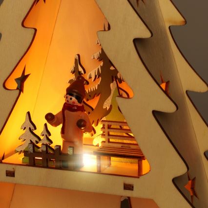 Brilagi - Arbre décoratif de Noël LED, 3xAA