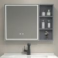 BRILAGI - Armoire-miroir de salle de bains à éclairage LED NOTO SINGLE 78x65 cm