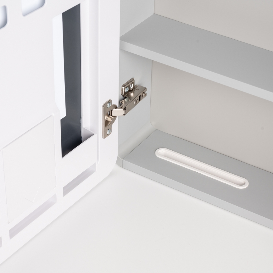 BRILAGI - Armoire-miroir LED de salle de bains avec éclairage intégré NOTO DOUBLE 60x65 cm