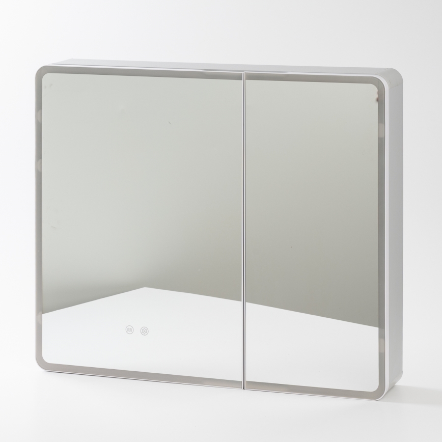 BRILAGI - Armoire-miroir LED de salle de bains avec rétroéclairage NOTO DOUBLE 78x65 cm