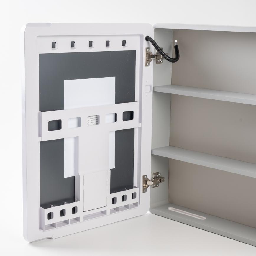 BRILAGI - Armoire-miroir LED de salle de bains rétroéclairée NOTO SINGLE 77x65 cm
