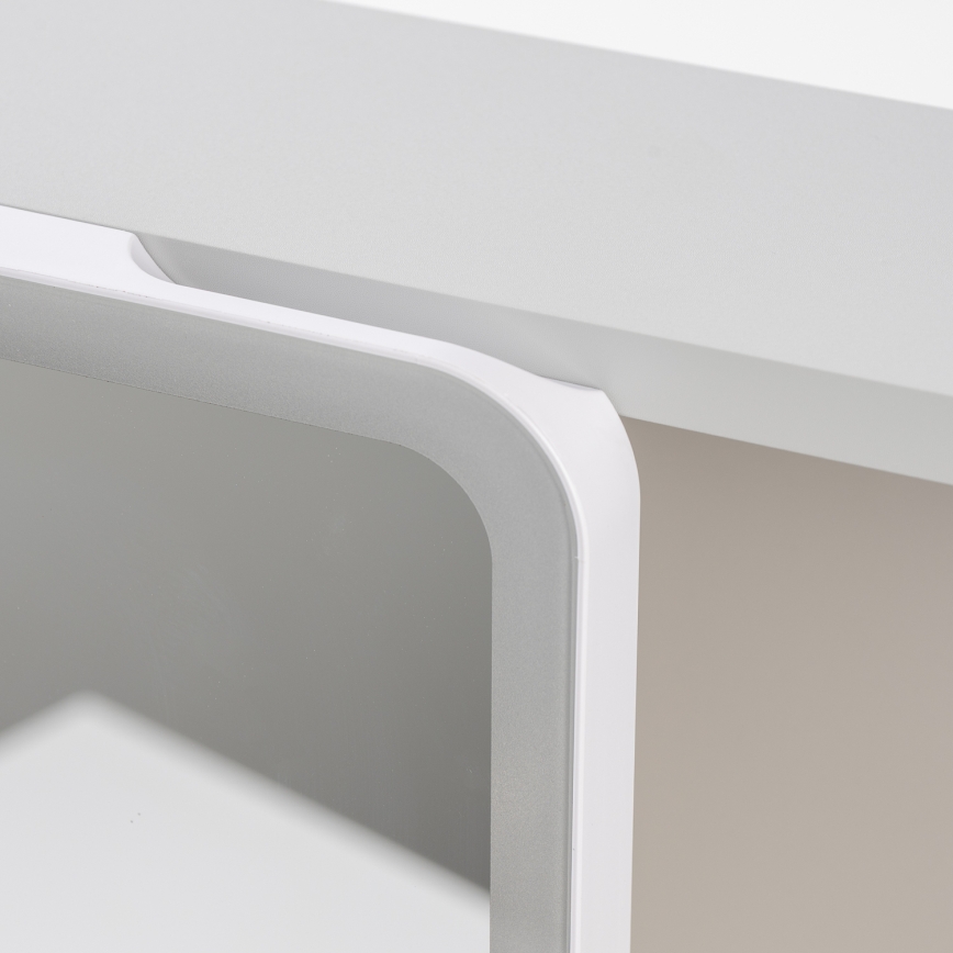 BRILAGI - Armoire-miroir LED de salle de bains rétroéclairée NOTO SINGLE 77x65 cm