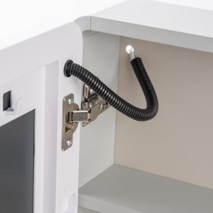 BRILAGI - Armoire-miroir LED de salle de bains rétroéclairée NOTO SINGLE 77x65 cm