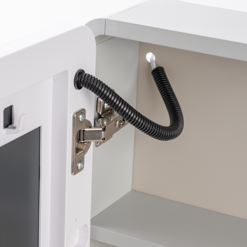 BRILAGI - Armoire-miroir LED de salle de bains rétroéclairée NOTO SINGLE 77x65 cm