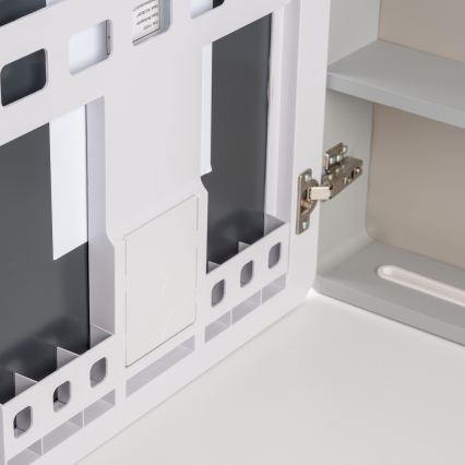 BRILAGI - Armoire-miroir LED de salle de bains rétroéclairée NOTO SINGLE 77x65 cm