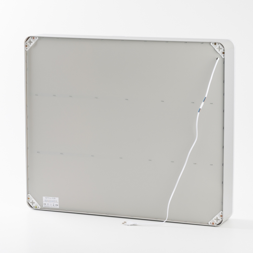 BRILAGI - Armoire-miroir LED de salle de bains rétroéclairée NOTO SINGLE 77x65 cm