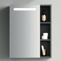 BRILAGI - Armoire-miroir LED pour salle de bains TRABIA SINGLE 60x70 cm avec éclairage intégré