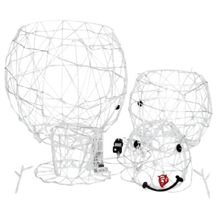 Brilagi - LED Décoration de Noël extérieure LED/3,6W/31/230V 2700K 90 cm IP44 bonhomme de neige