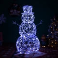 BRILAGI - Bonhomme de neige LED pour décoration de Noël d'extérieur LED/3,6W/31/230V 6500K 60 cm IP44