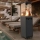 Brilagi - Cheminée extérieure au gaz FLARO GAS 142 x 36 cm 8 kW 1 x pile AAA anthracite + housse de protection