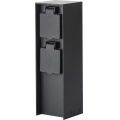 Brilagi - Colonne de prises extérieur PILLAR 2Z SCHUKO 230V IP44 noir