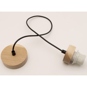 Brilagi - Cordon d'alimentation PARTY 1xE27/60W/230V chêne