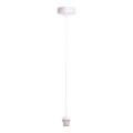 Brilagi - Cordon d'alimentation PARTY 1xE27/60W/230V, diam. 10 cm, blanc