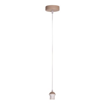 Brilagi - Cordon d'alimentation PARTY 1xE27/60W/230V Ø 10 cm beige