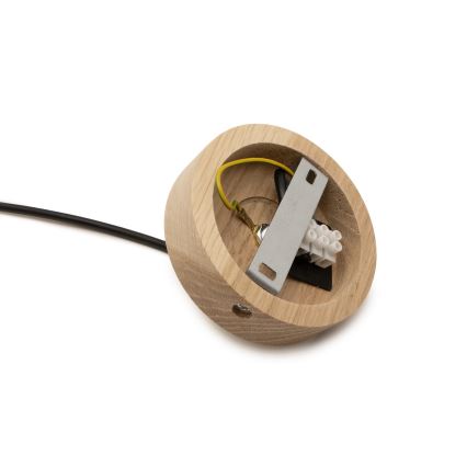 Brilagi - Cordon d'alimentation PARTY 1xE27/60W/230V Ø 10 cm chêne