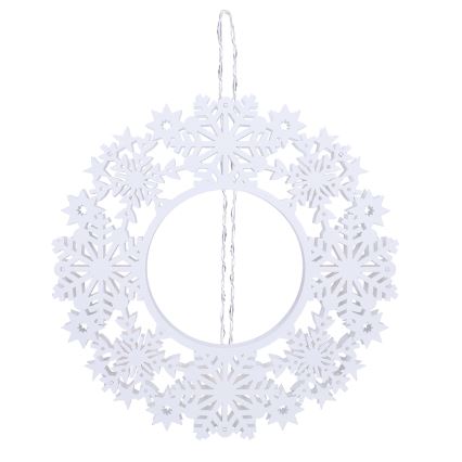 Brilagi - Couronne de Noël LED 30 cm (2x AA)