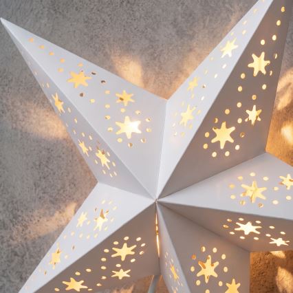 BRILAGI - Décoration de Noël à LED/3xAA 70x60 cm étoile