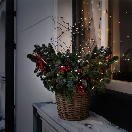 Brilagi - Décoration de Noël à LED, clochettes, 3xAA, IP44