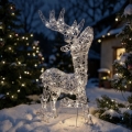 BRILAGI - Décoration de Noël extérieure LED/3,3W/230V IP44 60x37 cm renne