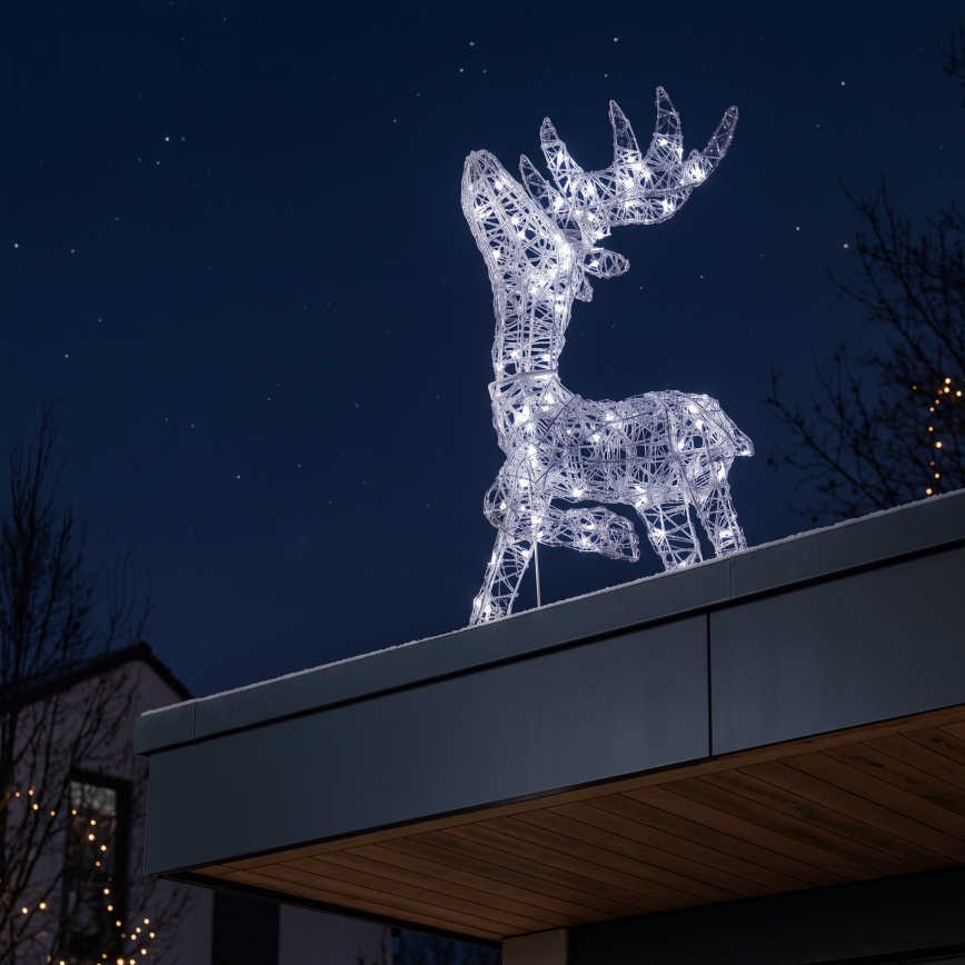 BRILAGI - Décoration de Noël extérieure LED/3,3W/230V IP44 60x37 cm renne