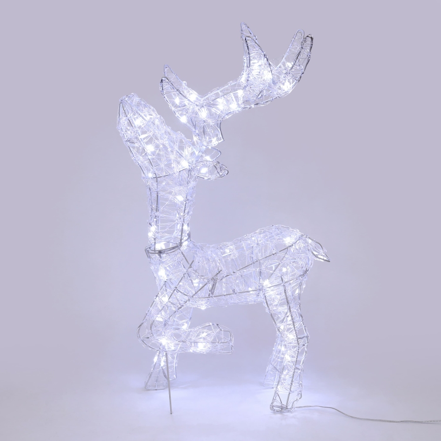BRILAGI - Décoration de Noël extérieure LED/3,3W/230V IP44 60x37 cm renne