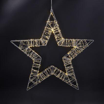 Brilagi - Décoration de Noël extérieure LED/6W/230V IP44 50x48 cm étoile