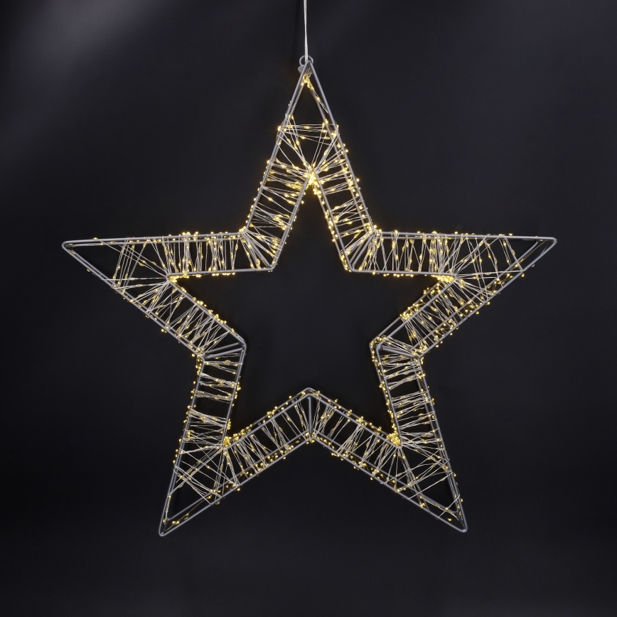 Brilagi - Décoration de Noël extérieure LED/6W/230V IP44 50x48 cm étoile