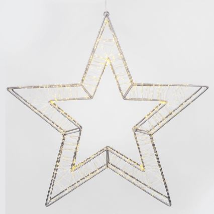 Brilagi - Décoration de Noël extérieure LED/6W/230V IP44 50x48 cm étoile