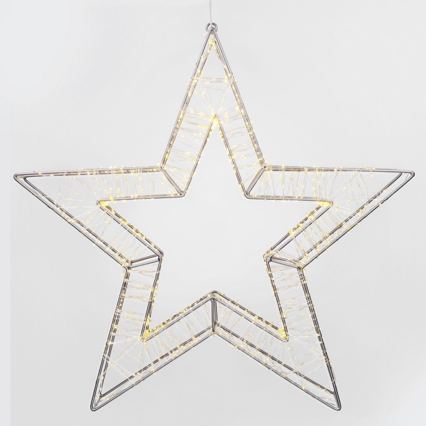 Brilagi - Décoration de Noël extérieure LED/6W/230V IP44 50x48 cm étoile
