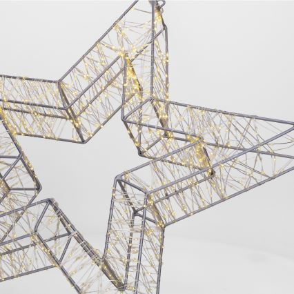 Brilagi - Décoration de Noël extérieure LED/6W/230V IP44 50x48 cm étoile