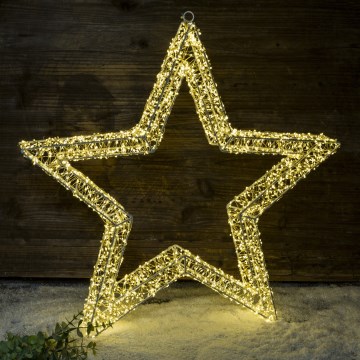 Brilagi - Décoration de Noël extérieure LED/6W/230V IP44 en forme d'étoile
