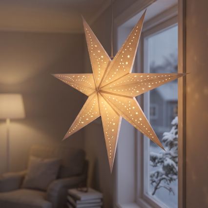 BRILAGI - Décoration de Noël LED/2xAA 100 cm étoile