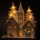 Brilagi - Décoration de Noël LED/2xAA Église miniature