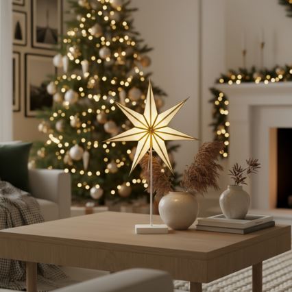 Brilagi - Décoration de Noël LED/3xAA 66x40 cm étoile