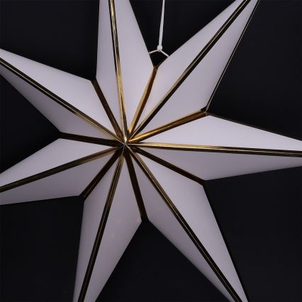 Brilagi - décoration de Noël LED en forme d'étoile, alimentée par 2 piles AA
