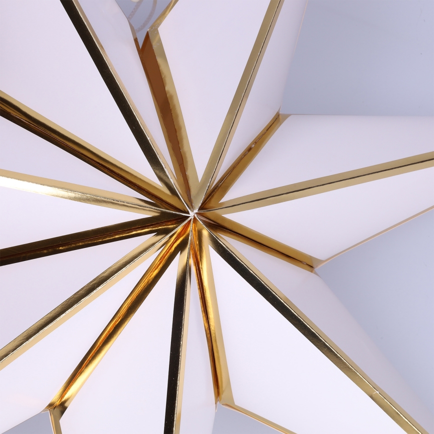 Brilagi - décoration de Noël LED en forme d'étoile, alimentée par 2 piles AA