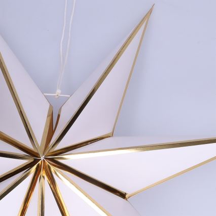 Brilagi - décoration de Noël LED en forme d'étoile, alimentée par 2 piles AA
