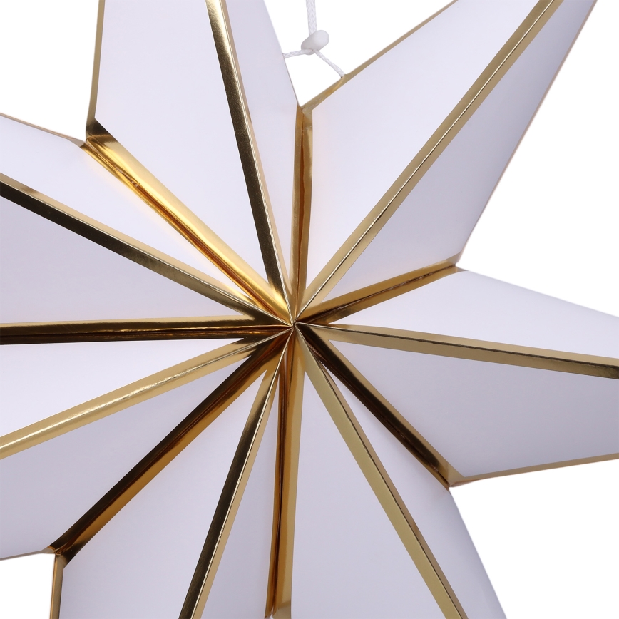 Brilagi - décoration de Noël LED en forme d'étoile, alimentée par 2 piles AA