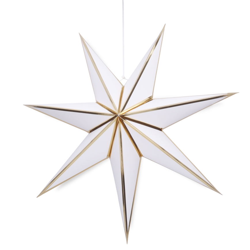 Brilagi - décoration de Noël LED en forme d'étoile, alimentée par 2 piles AA