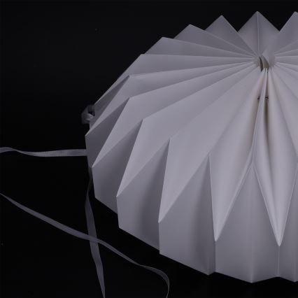 Brilagi - Décoration de Noël LED, flocon 32 cm, fonctionne avec 2 piles AA