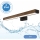 Brilagi - Éclairage de miroir salle de bain WOODY MIRROR LED/12W/230V 60 cm IP44 chêne noyer/noir