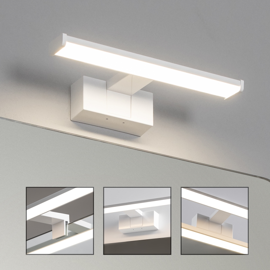 Brilagi - Éclairage LED 3-en-1 pour miroir de salle de bains VESTRA LED/6W/230V 30 cm IP44 blanc