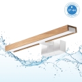 Brilagi - Éclairage LED 3-en-1 pour miroir de salle de bains WOODY MIRROR LED/8W/230V 40 cm IP44 blanc/chêne