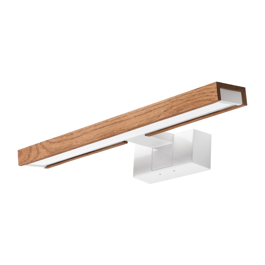 Brilagi - Éclairage LED 3-en-1 pour miroir de salle de bain WOODY MIRROR LED/8W/230V 40 cm IP44 blanc/chêne cerisier