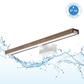 Brilagi - Éclairage LED pour miroir de salle de bain 3-en-1 WOODY MIRROR 3-en-1 LED/12W/230V 60 cm IP44 blanc/chêne noyer