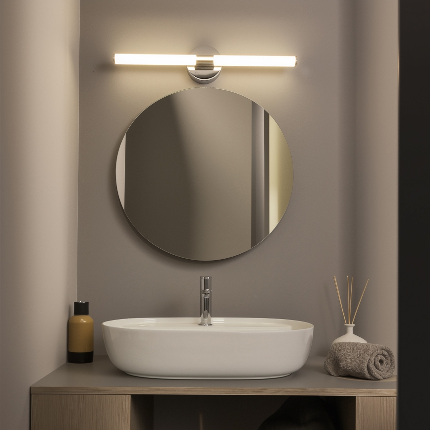 Brilagi - Luminaire LED pour miroir de salle de bains LARA LED/10W/230V 60 cm IP44 chrome brillant