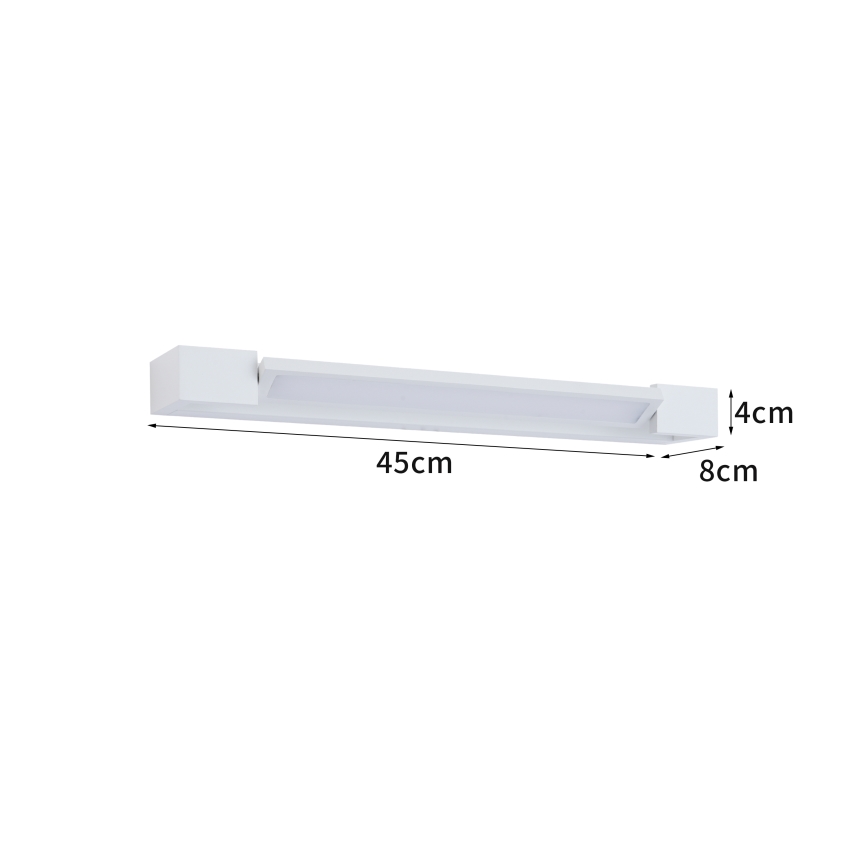 Brilagi - Éclairage LED pour miroir de salle de bains AQUA LINE LED/12W/230V 45 cm IP44 blanc